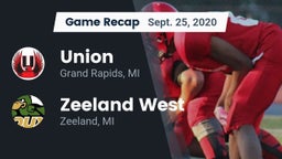 Recap: Union  vs. Zeeland West  2020