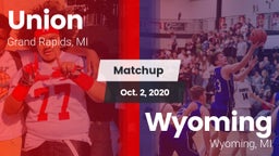Matchup: Union  vs. Wyoming  2020