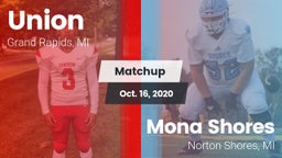 Matchup: Union  vs. Mona Shores  2020