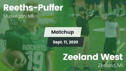 Matchup: Reeths-Puffer High vs. Zeeland West  2020