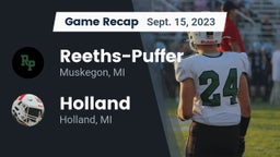 Recap: Reeths-Puffer  vs. Holland  2023