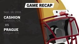 Recap: Cashion  vs. Prague  2016