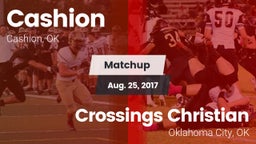 Matchup: Cashion  vs. Crossings Christian  2017