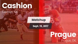 Matchup: Cashion  vs. Prague  2017