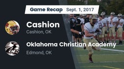 Recap: Cashion  vs. Oklahoma Christian Academy  2017