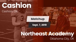 Matchup: Cashion  vs. Northeast Academy 2018