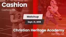 Matchup: Cashion  vs. Christian Heritage Academy 2018