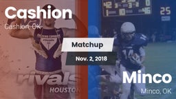 Matchup: Cashion  vs. Minco  2018