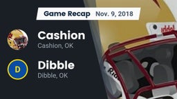 Recap: Cashion  vs. Dibble  2018