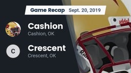 Recap: Cashion  vs. Crescent  2019