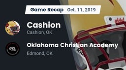 Recap: Cashion  vs. Oklahoma Christian Academy  2019