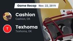 Recap: Cashion  vs. Texhoma  2019