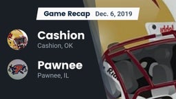 Recap: Cashion  vs. Pawnee  2019