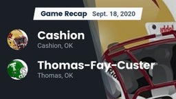 Recap: Cashion  vs. Thomas-Fay-Custer  2020