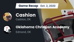 Recap: Cashion  vs. Oklahoma Christian Academy  2020