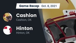 Recap: Cashion  vs. Hinton  2021