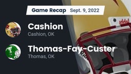 Recap: Cashion  vs. Thomas-Fay-Custer  2022