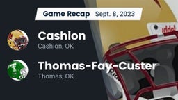 Recap: Cashion  vs. Thomas-Fay-Custer  2023