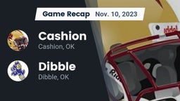 Recap: Cashion  vs. Dibble  2023