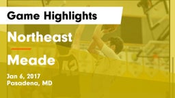 Northeast  vs Meade  Game Highlights - Jan 6, 2017