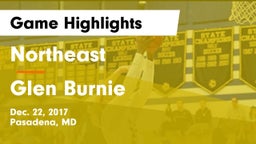 Northeast  vs Glen Burnie  Game Highlights - Dec. 22, 2017