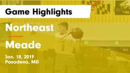 Northeast  vs Meade  Game Highlights - Jan. 18, 2019