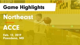 Northeast  vs ACCE  Game Highlights - Feb. 12, 2019