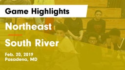 Northeast  vs South River  Game Highlights - Feb. 20, 2019