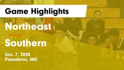 Northeast  vs Southern  Game Highlights - Jan. 7, 2020