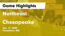 Northeast  vs Chesapeake  Game Highlights - Jan. 17, 2020