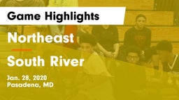 Northeast  vs South River  Game Highlights - Jan. 28, 2020