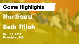 Northeast  vs Beth Tfiloh Game Highlights - Dec. 13, 2023