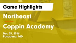 Northeast  vs Coppin Academy Game Highlights - Dec 05, 2016