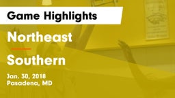 Northeast  vs Southern  Game Highlights - Jan. 30, 2018