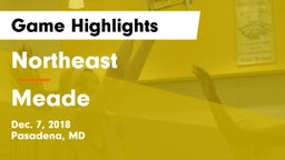 Northeast  vs Meade  Game Highlights - Dec. 7, 2018