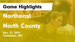 Northeast  vs North County  Game Highlights - Dec. 27, 2019