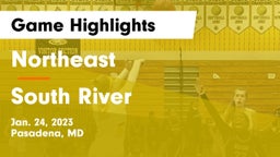 Northeast  vs South River  Game Highlights - Jan. 24, 2023