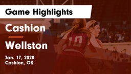 Cashion  vs Wellston  Game Highlights - Jan. 17, 2020
