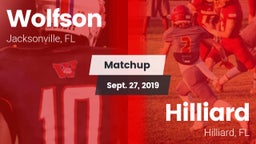 Matchup: Wolfson  vs. Hilliard  2019