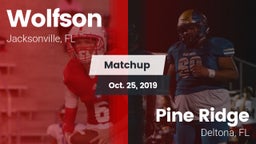 Matchup: Wolfson  vs. Pine Ridge  2019