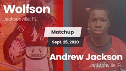 Matchup: Wolfson  vs. Andrew Jackson  2020