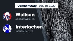 Recap: Wolfson  vs. Interlachen  2020