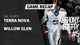 Recap: Terra Nova  vs. Willow Glen  2015