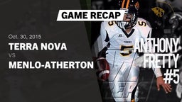 Recap: Terra Nova  vs. Menlo-Atherton  2015