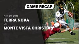 Recap: Terra Nova  vs. Monte Vista Christian  2015