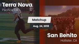 Matchup: Terra Nova High vs. San Benito  2018