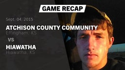 Recap: Atchison County Community  vs. Hiawatha  2015