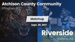 Matchup: Atchison County vs. Riverside  2017