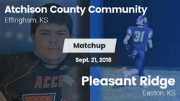 Matchup: Atchison County vs. Pleasant Ridge  2018