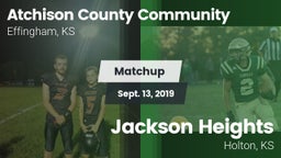 Matchup: Atchison County vs. Jackson Heights  2019